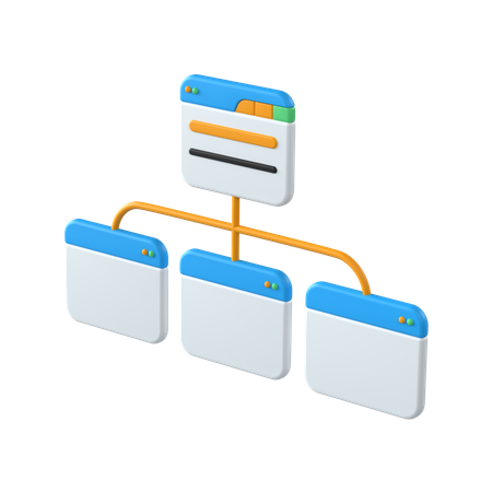 Seitenverzeichnis  3D Icon