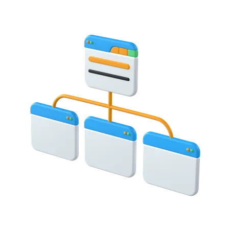 Seitenverzeichnis  3D Icon
