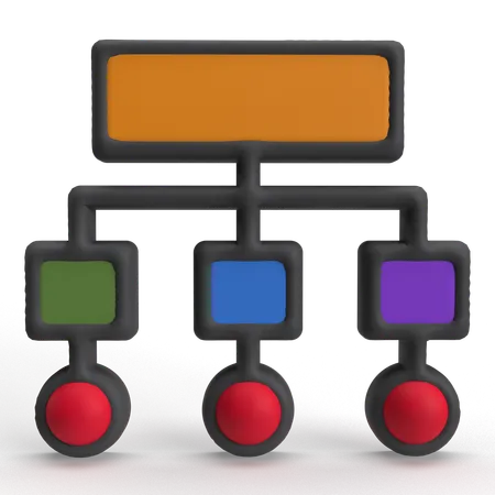 Sitemap  3D Icon