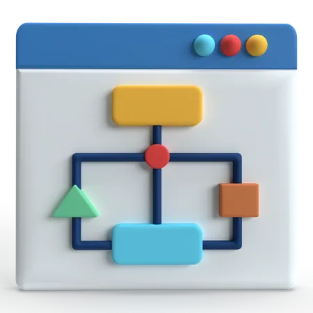 Sitemap  3D Icon