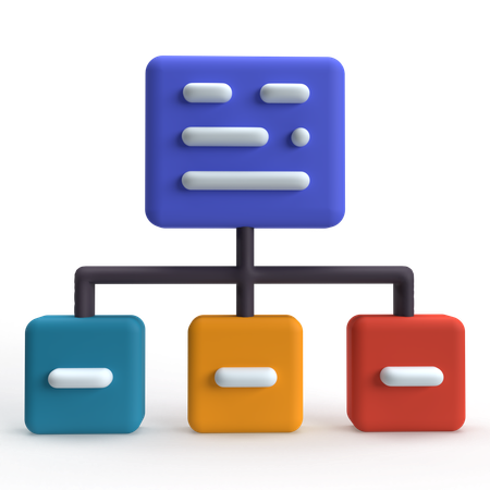 Sitemap  3D Icon