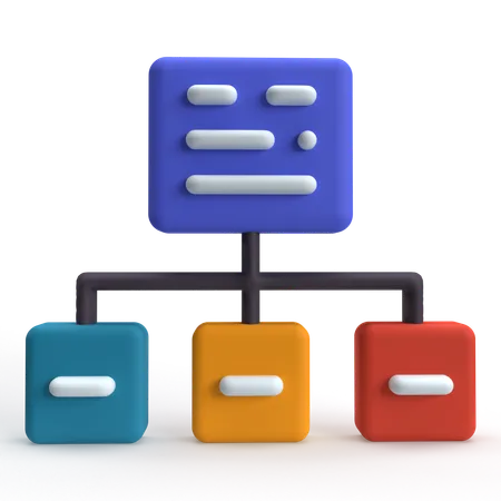 Sitemap  3D Icon