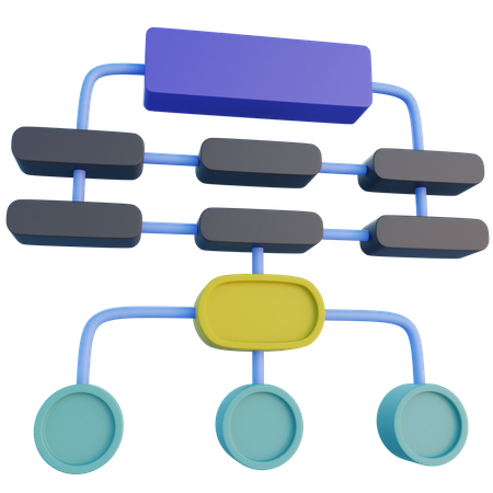 Sitemap  3D Icon