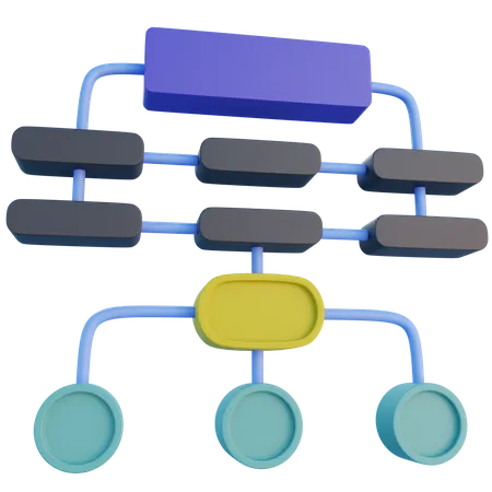 Sitemap  3D Icon