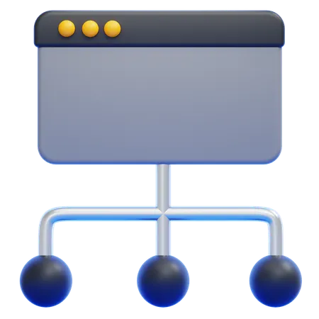 Sitemaps  3D Icon