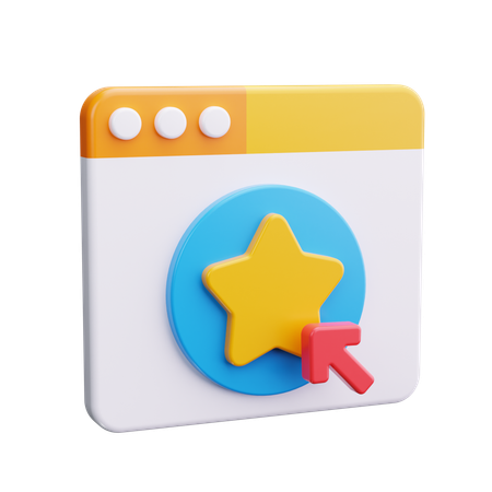 Sitio web  3D Icon