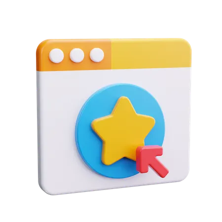 Sitio web  3D Icon