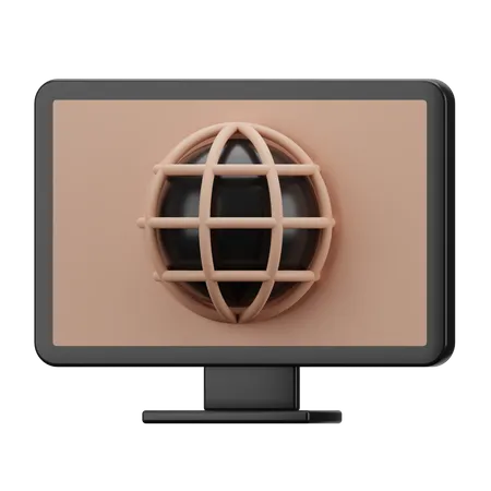 Sitio web  3D Icon