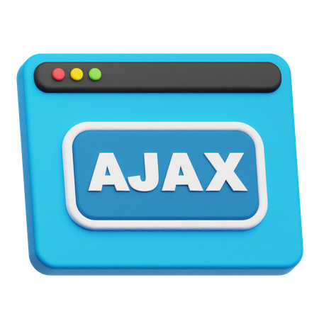 Sitio web del Ajax  3D Icon