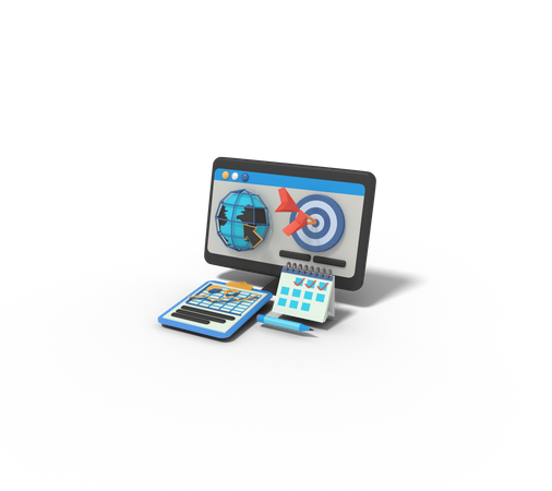 Objetivo del sitio web  3D Icon