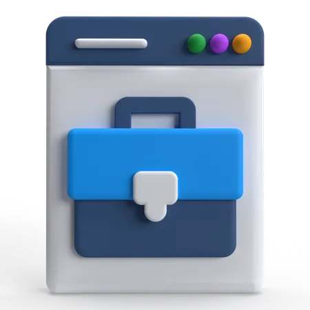 Portafolio de sitios web  3D Icon