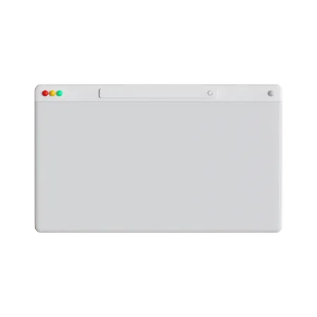 Sitio web vacío  3D Icon
