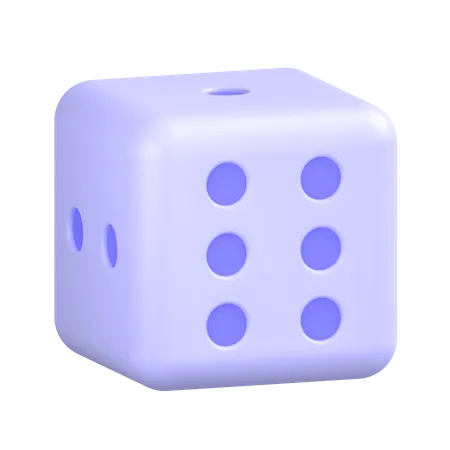 Six dés  3D Icon