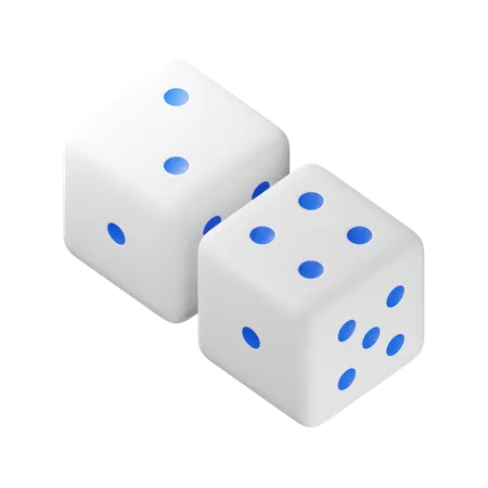 Six Dice  3D Icon