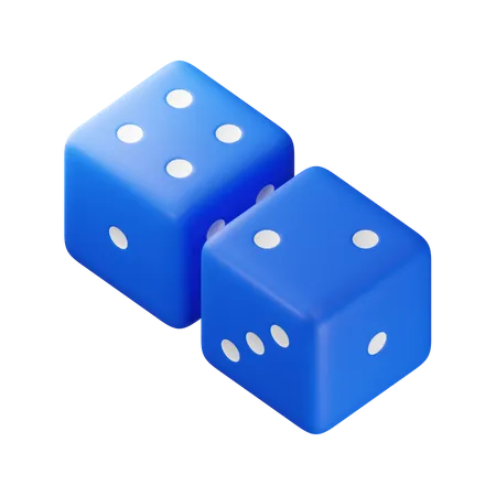 Six Dice  3D Icon