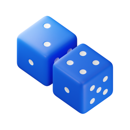 Six Dice  3D Icon