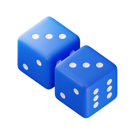 Six Dice  3D Icon