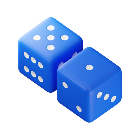 Six Dice  3D Icon