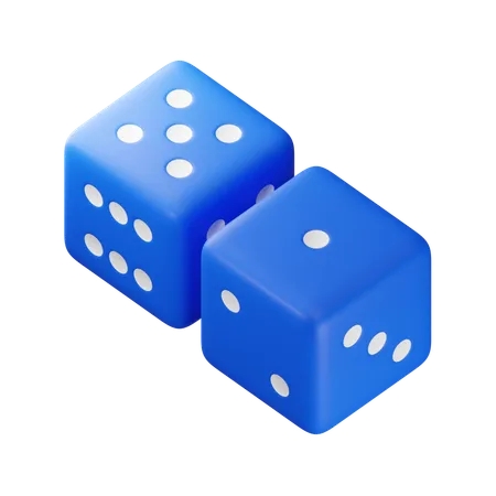 Six Dice  3D Icon