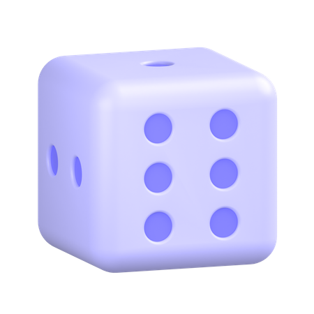 Six Dice  3D Icon