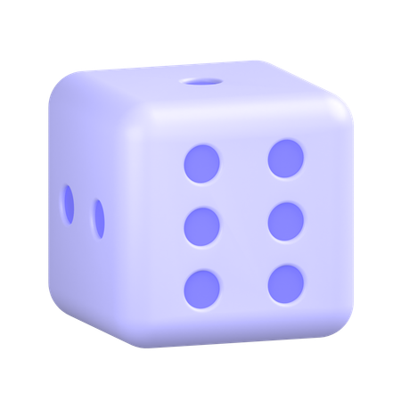 Six Dice  3D Icon