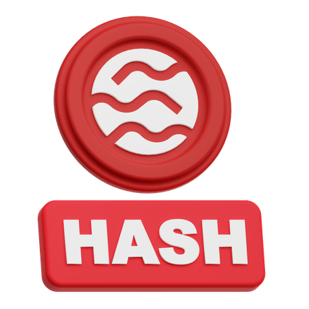 Six hachages  3D Icon