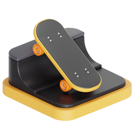 Skate  3D Icon