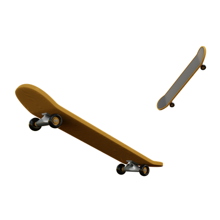 Skate  3D Illustration