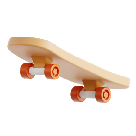 Skate Board  3D Icon