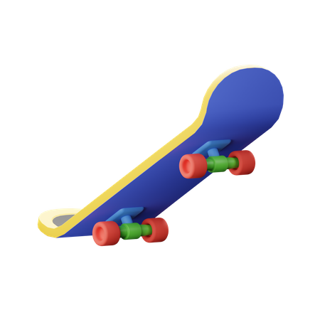 Skate Board  3D Icon