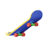 3d skate board logo