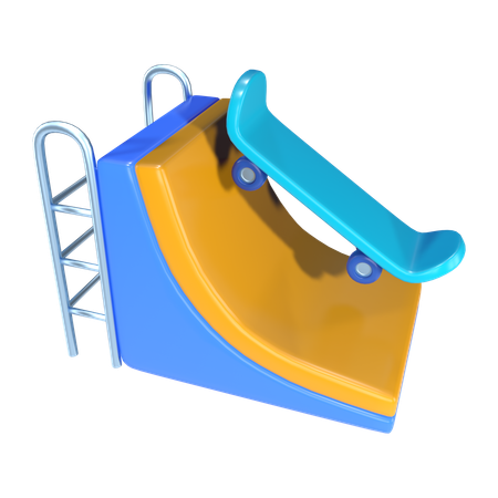 Skatepark  3D Icon