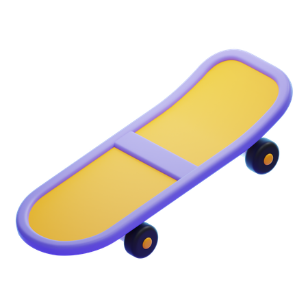 SKATEBOARD  3D Icon
