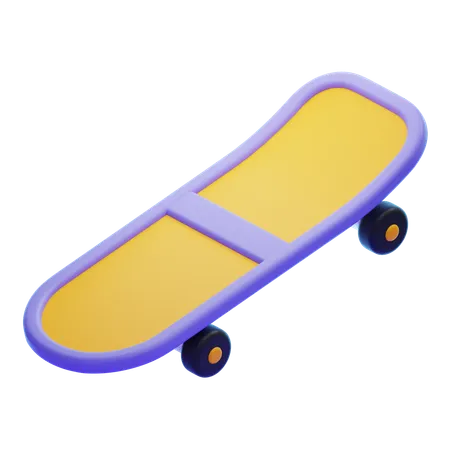 SKATEBOARD  3D Icon