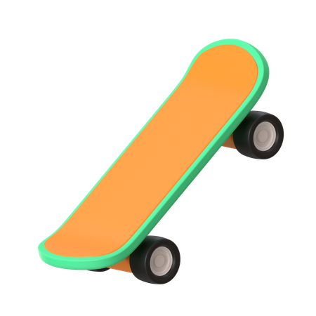 Faire de la planche à roulettes  3D Icon