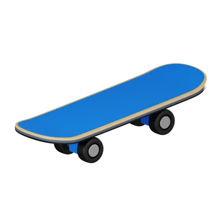 Extreme Sports Of Skateboard Perfect For Capturing The Essence Of Skateboarding Action And Modern Youth Recreation In Visual Projects 3 D Render Illustration 3D Icon