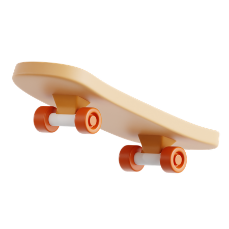 Skateboard  3D Icon