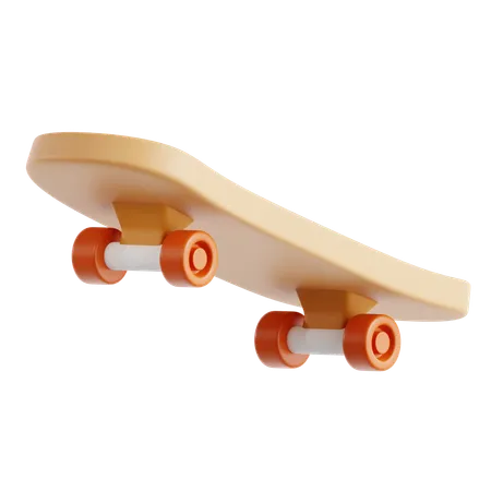 Skateboard  3D Icon