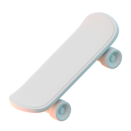 Skateboard  3D Icon