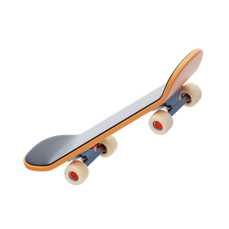 Skateboard  3D Icon