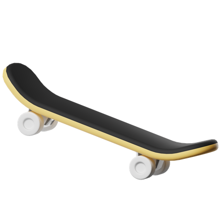 Skateboard  3D Icon