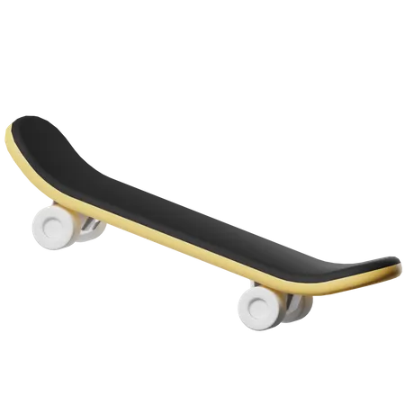 Skateboard  3D Icon