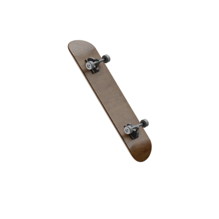 Skateboard  3D Icon
