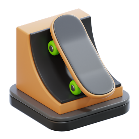 Skateboard  3D Icon