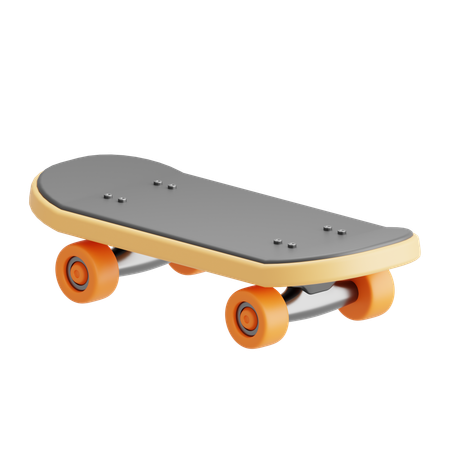 Skateboard  3D Icon