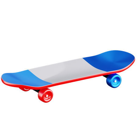 Skateboard  3D Icon