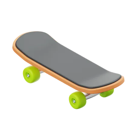 Skateboard  3D Icon