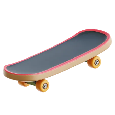 Skateboard  3D Icon