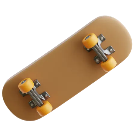 Skateboard  3D Icon