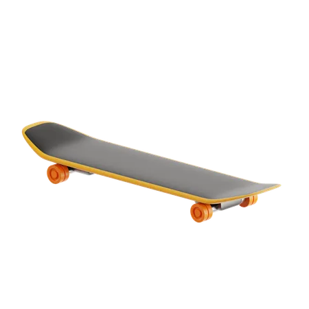 Skateboard  3D Icon